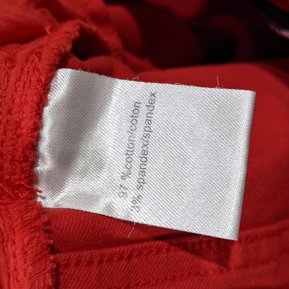 Pam & Gela Red Jeans AS SEEN ON TV - Picture 13 of 14